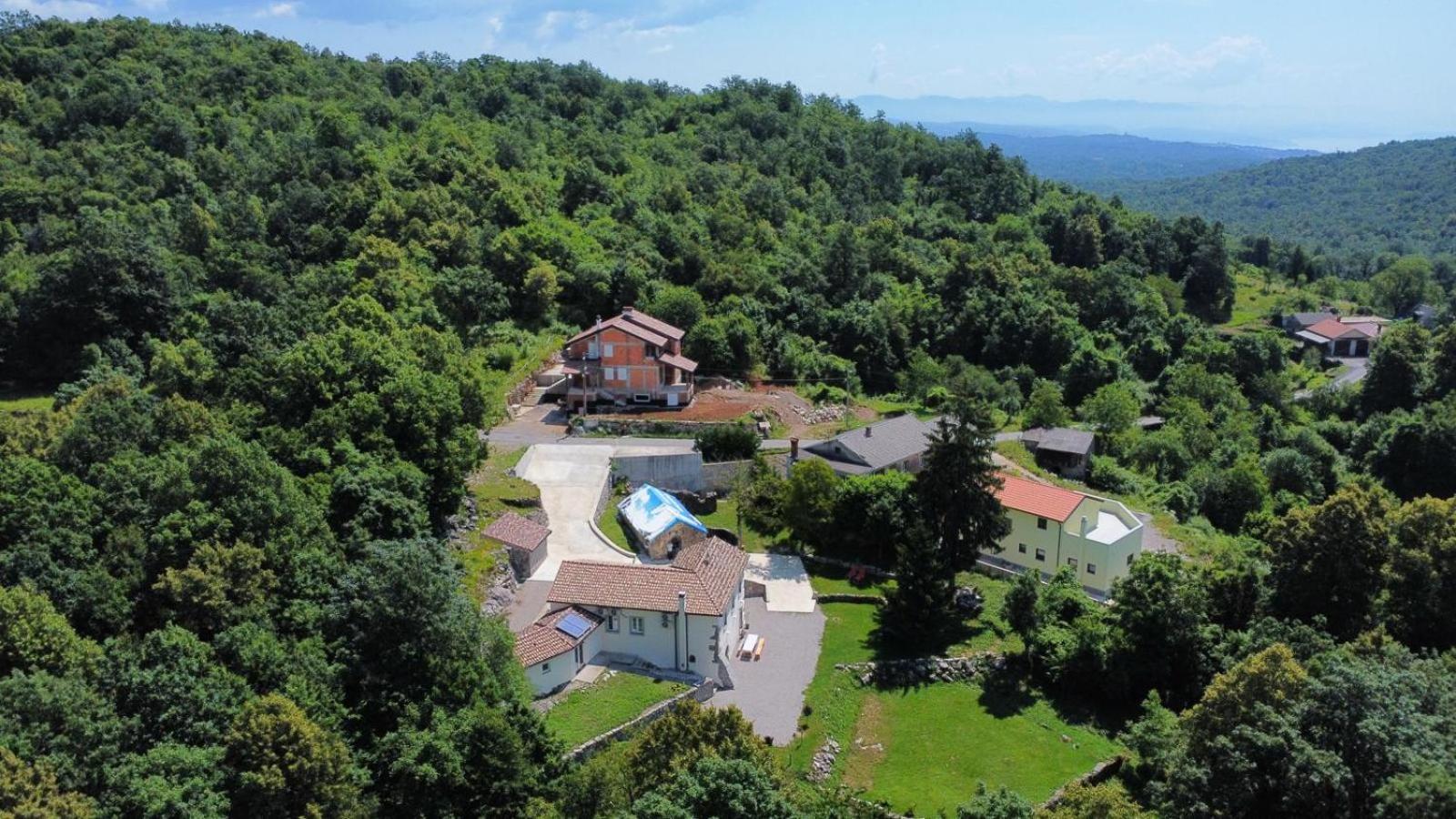 Villa Stancija Kavali Stone House, Zvoneca-أوباتيا المظهر الخارجي الصورة